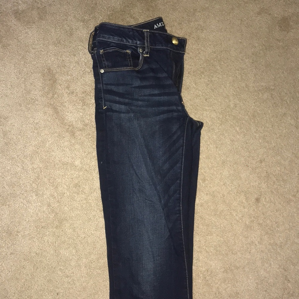 American Eagle Dark Wash Skinny Jeans